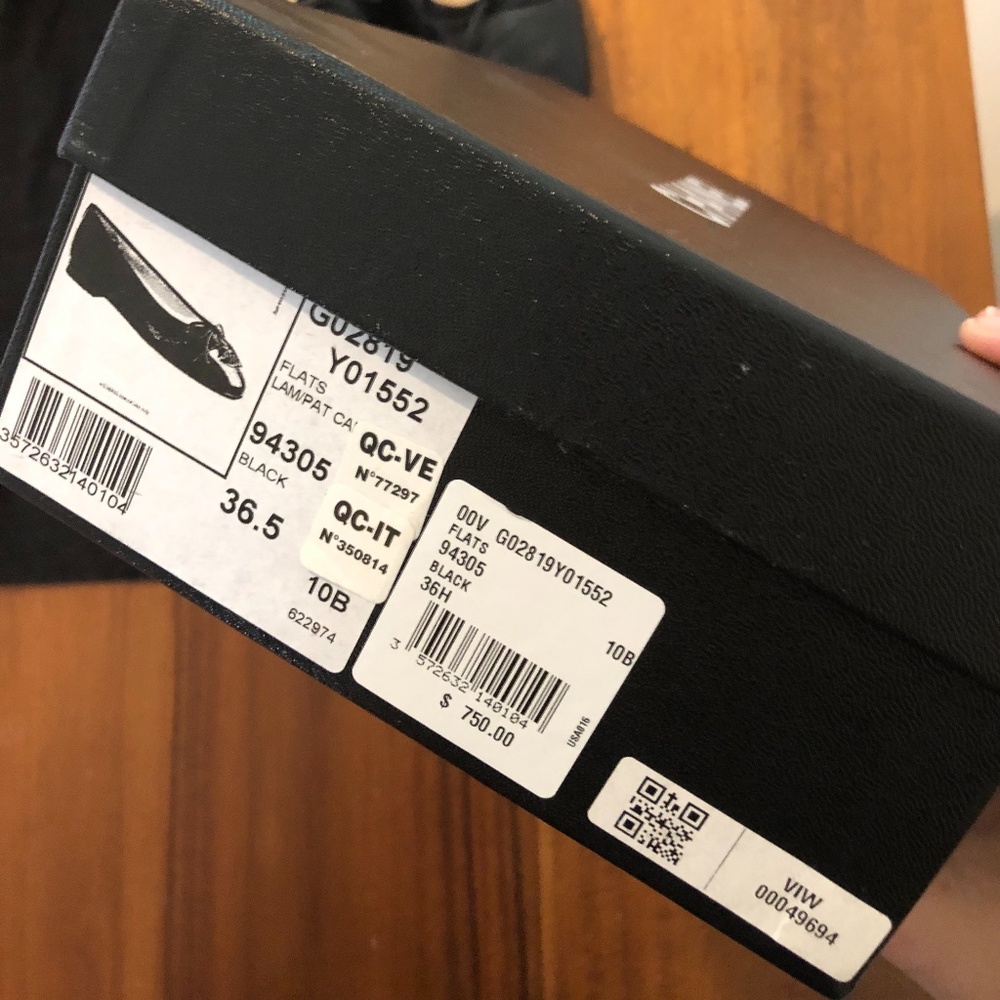 Chanel Ballet Flats / Black Patent Leather / 36.5 - Picture 5 of 9